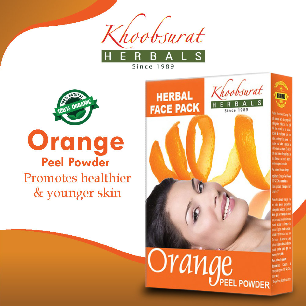Orange Peel Herbal Face Pack